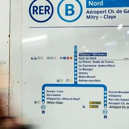 La Tete Dans Les Nuages Proche Paris, Cdg Appartement *